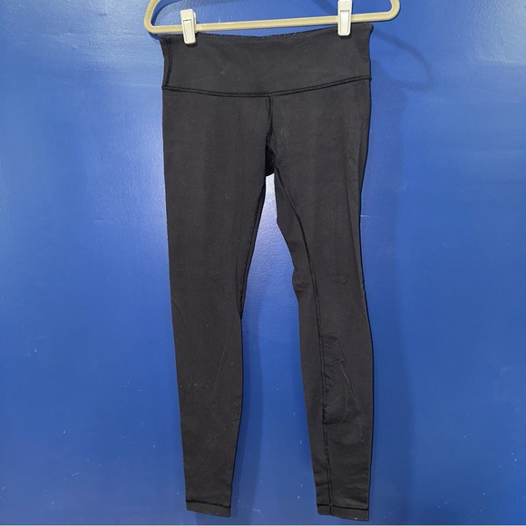 Lululemon Black Leggings Size 8 - Picture 6 of 10